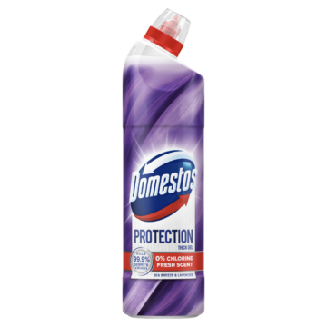 Domestos Protection Sea Breeze & Lavender sűrű fertőtlenítő hatású tisztítószer 700 ml
