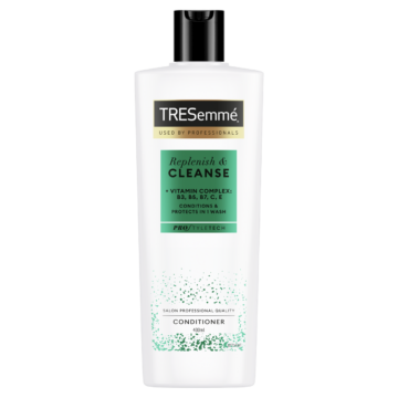 TRESemmé Cleanse and Replenish hajbalzsam zsírosodásra hajlamos hajra 400 ml