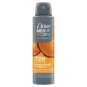 Dove Men+Care Advanced Sandalwood + Vanilla izzadásgátló dezodor 150 ml