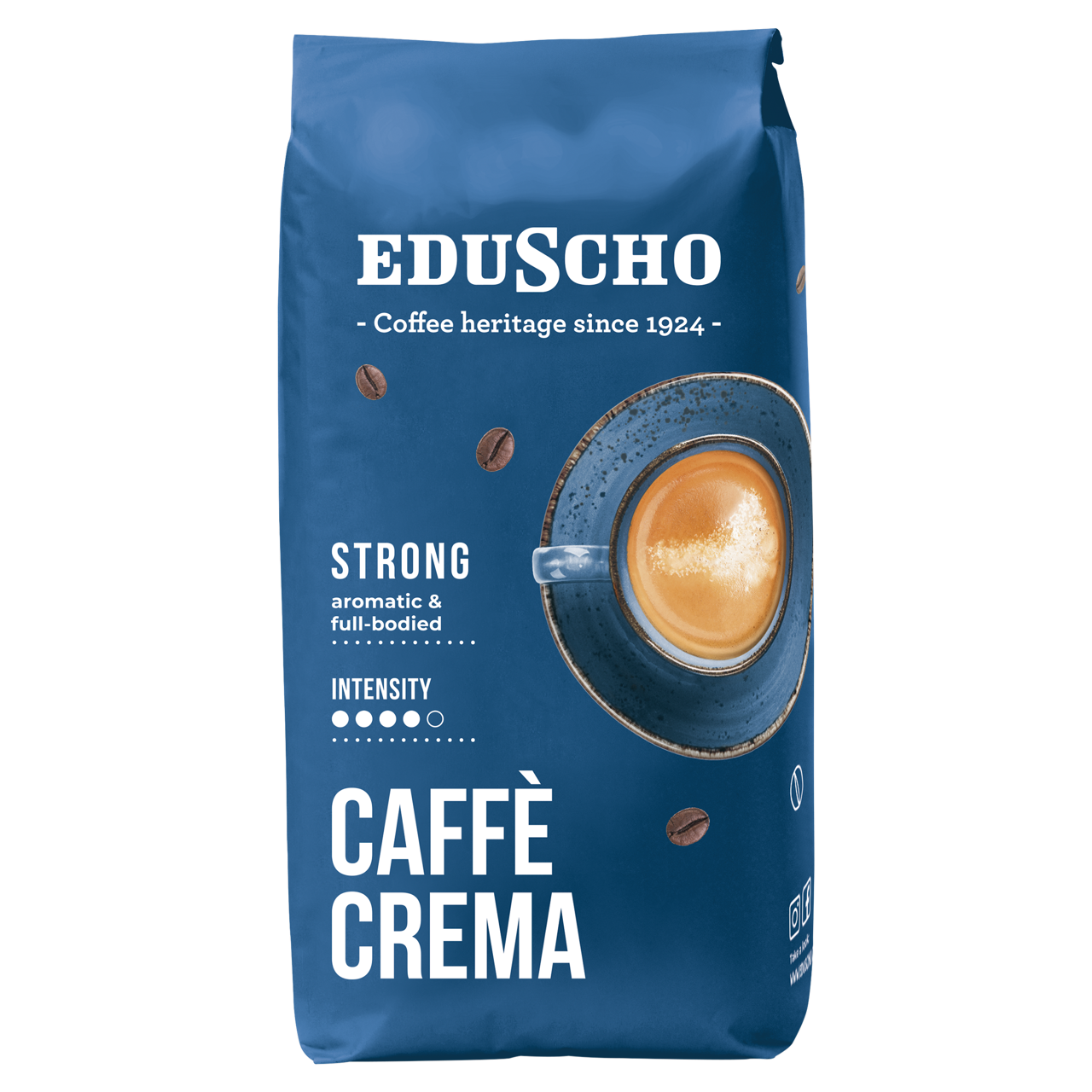 Tchibo Eduscho Crema Strong szemes pörkölt kávé 1 kg