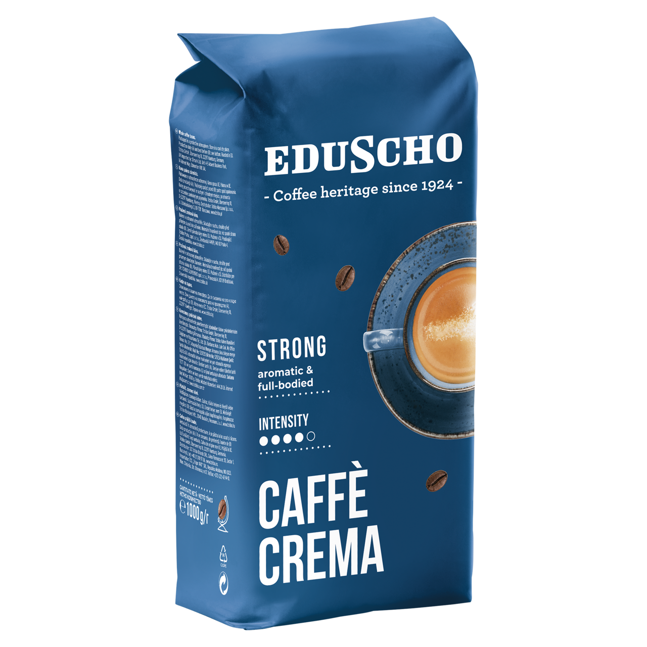 Tchibo Eduscho Crema Strong szemes pörkölt kávé 1 kg