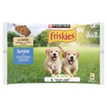 Purina Friskies Junior szószos válogatás nedves kutyaeledel 4 x 85 g (340 g)