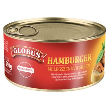 Globus hamburger ízesítésű melegszendvicskrém 290 g