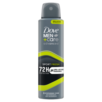 Dove Men+Care Advanced Sport Fresh férfi izzadásgátló dezodor 150 ml