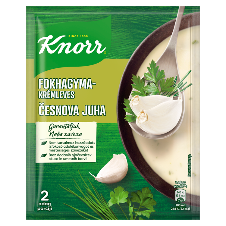KNORR Fokhagymakrémleves 61 g
