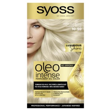Syoss Color Oleo intenzív olaj hajfesték 10-50 hamvas szőke