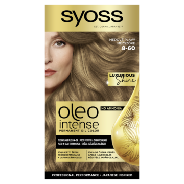 Syoss Oleo Intense tartós hajfesték 8-60 Mézszőke
