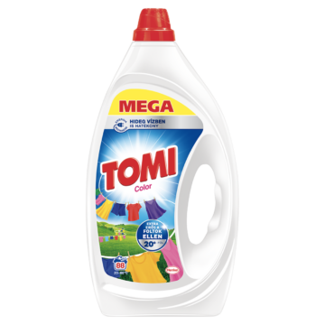 Tomi Color mosógél 88 mosás 3,96 l