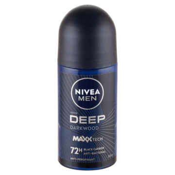 NIVEA MEN Deep Darkwood férfi izzadásgátló golyós dezodor 50 ml