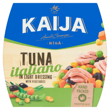 Alternative view of Kaija tonhal zöldség ágyon, olasz módra 185 g