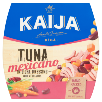 Alternative view of Kaija tonhal zöldség ágyon, mexikói módra 185 g