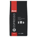 Bravos Espresso őrölt pörkölt kávé 1 kg