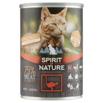 Alternative view of Spirit of Nature Cat konzerv Strucchússal 415gr
