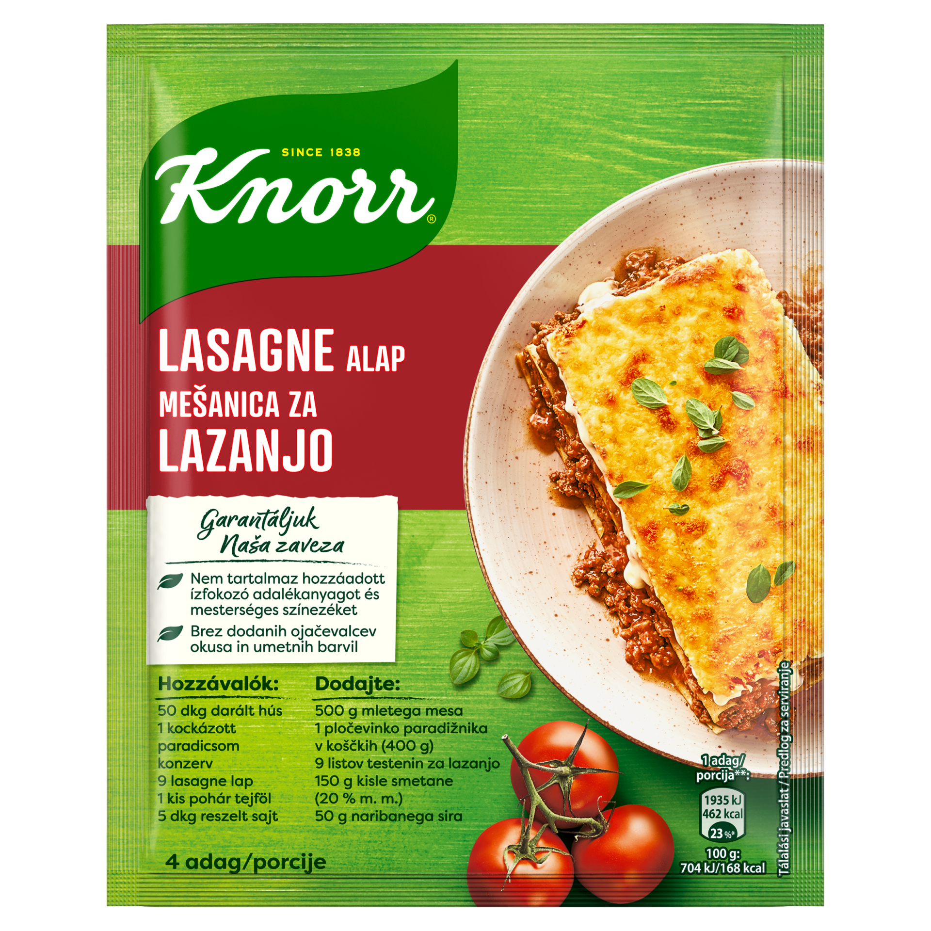 Knorr lasagne alap 52 g