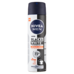 NIVEA MEN Black & White Invisible Ultimate Impact izzadásgátló deo spray 150 ml
