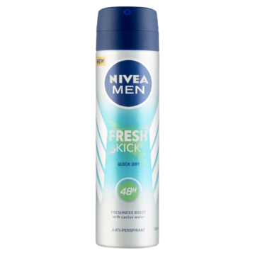NIVEA MEN Fresh Kick izzadásgátló deo spray 150 ml