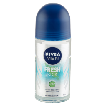 NIVEA MEN Fresh Kick férfi izzadásgátló golyós dezodor 50 ml