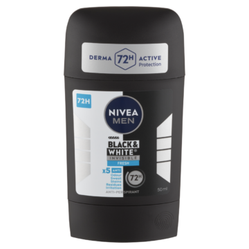 NIVEA MEN Black & White Invisible Fresh izzadásgátló deo stift 50 ml