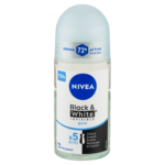 NIVEA Black & White Invisible Pure izzadásgátló golyós dezodor 50 ml