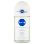 NIVEA Fresh Natural Antibacterial izzadásgátló golyós dezodor 50 ml