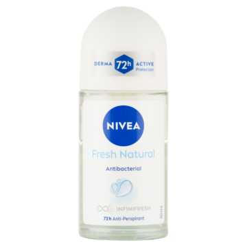 NIVEA Fresh Natural Antibacterial izzadásgátló golyós dezodor 50 ml