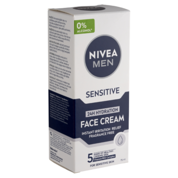 Nivea MEN Sensitive hidratáló arckrém 75 ml