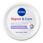 NIVEA Repair & Care illatmentes krém érzékeny bőrre 400 ml