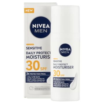 Nivea MEN Sensitive nappali hidratáló arckrém FF30 50 ml