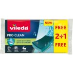 Vileda Pro Clean mosogatószivacs 2+1 db