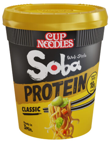 Nissin Soba PROTEIN Classic Poharas instant tésztaétel 92g
