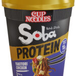 Nissin Soba PROTEIN Yakitori Poharas instant tésztaétel 90g
