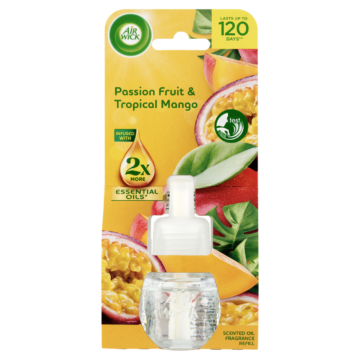 Air Wick Trópusi Mangó és Maracuja elektromos utántöltő légfrissítő készülékhez 19 ml