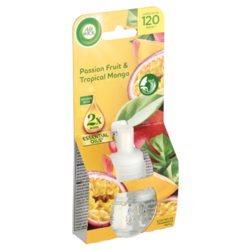 Air Wick Trópusi Mangó és Maracuja elektromos utántöltő légfrissítő készülékhez 19 ml