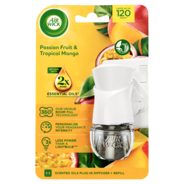Air Wick elektromos légfrissítő készülék - Trópusi Mangó és Maracuja 19 ml