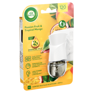 Air Wick elektromos légfrissítő készülék - Trópusi Mangó és Maracuja 19 ml