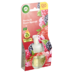 Air Wick Erdei Gyümölcs és Őszibarackvirág elektromos utántöltő légfrissítő készülékhez 19 ml