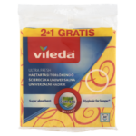 Vileda Ultra Fresh mikroszálas háztartási törlőkendő 3 db