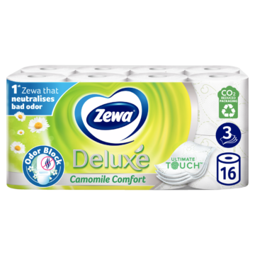 Zewa Deluxe Camomile Comfort toalettpapír 3 rétegű 16 tekercs