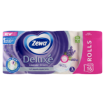 Zewa Deluxe Lavender Dreams toalettpapír 3 rétegű 16 tekercs