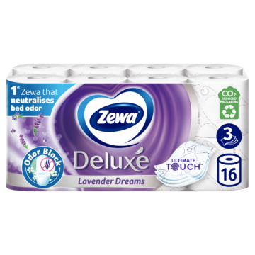 Zewa Deluxe Lavender Dreams toalettpapír 3 rétegű 16 tekercs