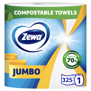Zewa Jumbo háztartási papírtörlő 2 rétegű 1 tekercs