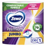 Zewa Premium Jumbo háztartási papírtörlő 3 rétegű 1 tekercs