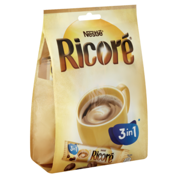 Nestlé Ricoré 3in1 instant kávékeverék cukorral és kávékrémesítővel 10 x 15 g (150 g)