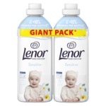 Lenor Sensitive Hipoallergén textilöblítő DUO 2x1491 ml 142 mosás