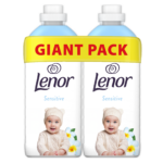 Lenor Sensitive Hipoallergén textilöblítő DUO 2x1491 ml 142 mosás