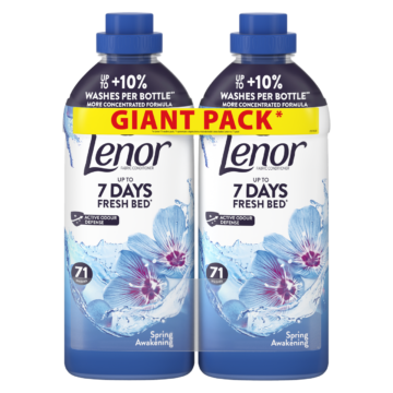 Lenor Spring Awakening textilöblítő DUO 2x1491 ml 142 mosás