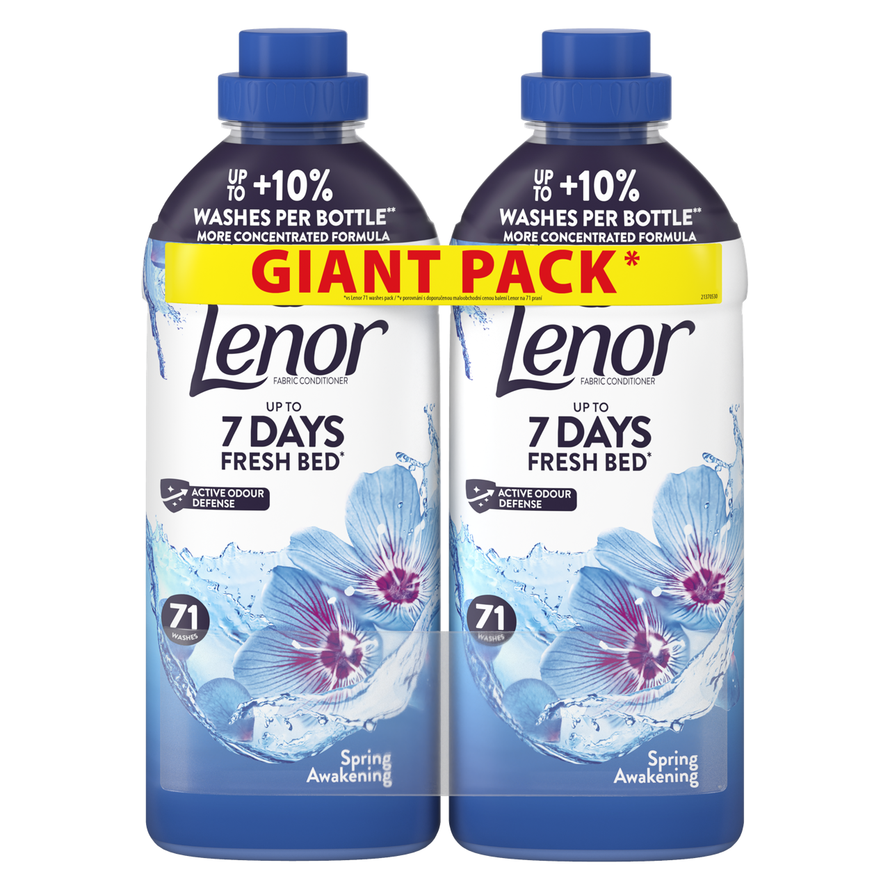 Lenor Spring Awakening textilöblítő DUO 2x1491 ml 142 mosás