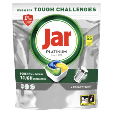 Jar Platinum Lemon All In One Mosogatókapszula 65 db