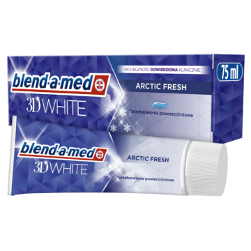 Blend-a-med 3D White Arctic Fresh Fogkrém 75 ml