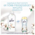 Lenor Sensitive Cotton Fresh hipoallergén textilöblítő DUO 2x1239 ml 118 mosás